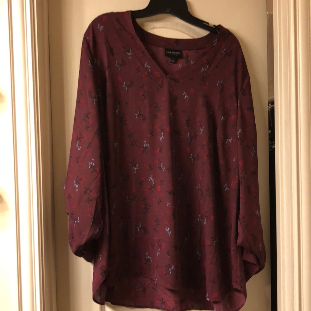 Lane Bryant Chiffon Blouse